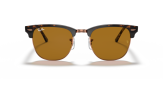 P&auml;ikeseprillid Ray-Ban Clubmaster Havana B-15 Brown M