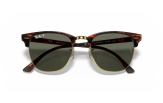 P&auml;ikeseprillid Ray-Ban Clubmaster Tortoise on Gold G-15 Green XXL