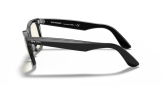 P&auml;ikeseprillid Ray-Ban Wayfarer Black Clear Grey Photochromic XXL