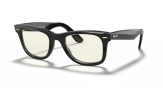 P&auml;ikeseprillid Ray-Ban Wayfarer Black Clear Grey Photochromic XXL