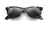 P&auml;ikeseprillid Ray-Ban Wayfarer Grey Havana Silver/Blue L