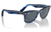 P&auml;ikeseprillid Ray-Ban Wayfarer Striped Blue Blue L