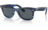 P&auml;ikeseprillid Ray-Ban Wayfarer Striped Blue Blue L
