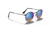 Päikeseprillid Ray-Ban Round Metal Black Blue L