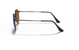 Päikeseprillid Ray-Ban Round Metal Black Blue L