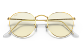 Päikeseprillid Ray-Ban Round Metal Gold Clear Photochromic L
