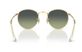 Päikeseprillid Ray-Ban Round Metal Gold Green Vintage S