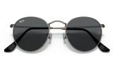 Päikeseprillid Ray-Ban Round Metal Gunmetal Dark Grey L