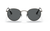 Päikeseprillid Ray-Ban Round Metal Gunmetal Dark Grey L