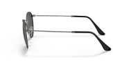 Päikeseprillid Ray-Ban Round Metal Gunmetal Dark Grey L