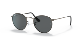 Päikeseprillid Ray-Ban Round Metal Gunmetal Dark Grey L