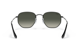 P&auml;ikeseprillid Ray-Ban Hexagonal Black Grey Gradient M