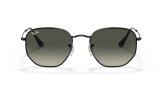 P&auml;ikeseprillid Ray-Ban Hexagonal Black Grey Gradient M