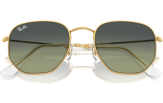 P&auml;ikeseprillid Ray-Ban Hexagonal Gold Green Vintage M