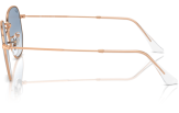 P&auml;ikeseprillid Ray-Ban Hexagonal Rose Gold Clear & Blue M