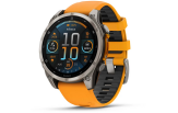 Spordikell Garmin fenix 8 47mm AMOLED Sapphire Titanium Orange with Gray Titanium Band