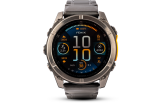 Spordikell Garmin fenix 8 47mm AMOLED Sapphire Titanium Orange with Gray Titanium Band