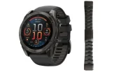 Spordikell Garmin fenix 8 51mm AMOLED Sapphire Carbon Gray DLC Ti with Black Titanium Band