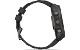 Spordikell Garmin fenix 8 51mm AMOLED,Saph,CrbnGryTi/Blk,Blk/PebbleGryBnd,EMEA AMOLED Sapphire Carbon Gray DLC Ti with Black band
