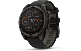 Spordikell Garmin fenix 8 47mm Solar Sapphire Carbon Gray DLC Ti with Black Titanium band