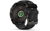 Spordikell fenix 8 51mm Solar Solar Sapphire Carbon Gray DLC Ti with Black band
