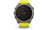 Spordikell Garmin fenix 8 51mm Sapphire Solar Titanium with Yellow Band Solar Sapphire Titanium with Yellow Band