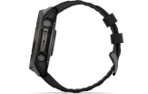 Spordikell fenix 8 51mm Solar Solar Sapphire Carbon Gray DLC Ti with Black band