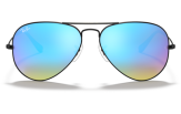 P&auml;ikeseprillid Ray-Ban Aviator Large Metal Black Blue Flash XXL
