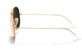 P&auml;ikeseprillid Ray-Ban Aviator Large Metal Gold Cyclamen Flash XL
