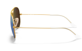 P&auml;ikeseprillid Ray-Ban Aviator Large Metal Gold Green Flash XL