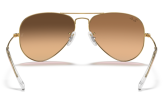 P&auml;ikeseprillid Ray-Ban Aviator Large Metal Gold Silver/Pink M