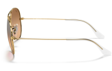 P&auml;ikeseprillid Ray-Ban Aviator Large Metal Gold Silver/Pink XXL