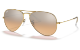 P&auml;ikeseprillid Ray-Ban Aviator Large Metal Gold Silver/Pink XXL