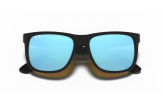 P&auml;ikeseprillid Ray-Ban Justin Black Blue Mirror S