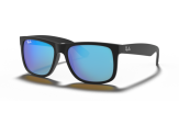 P&auml;ikeseprillid Ray-Ban Justin Black Blue Mirror S