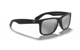 P&auml;ikeseprillid Ray-Ban Justin Black Grey Mirror Silver S