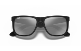 P&auml;ikeseprillid Ray-Ban Justin Black Grey Mirror Silver S