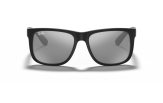 P&auml;ikeseprillid Ray-Ban Justin Black Grey Mirror Silver S