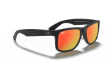 P&auml;ikeseprillid Ray-Ban Justin Black Red Mirror S