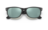 P&auml;ikeseprillid Ray-Ban New Wayfarer Black Silver Flash M