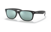 P&auml;ikeseprillid Ray-Ban New Wayfarer Black Silver Flash M