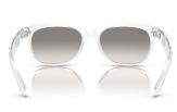 P&auml;ikeseprillid Ray-Ban New Wayfarer Transparent Clear Grey M