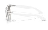 P&auml;ikeseprillid Ray-Ban New Wayfarer Transparent Clear Grey M