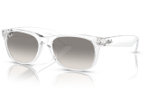 P&auml;ikeseprillid Ray-Ban New Wayfarer Transparent Clear Grey M