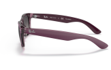P&auml;ikeseprillid Ray-Ban New Wayfarer Violet on Transparent Violet Grey M