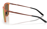 P&auml;ikeseprillid OAKLEY Sielo SQ Matte Transparent Ginger Prizm Rose Gold Polarized