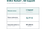 D3K2 ReSet, 60 kapslit