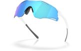 P&auml;ikeseprillid OAKLEY Cybr Zero Polished White Prizm Sapphire