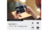 Mikrofon DJI Mic 3 2TX+ 1RX+ Laadimiskarp