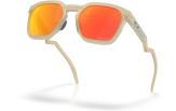 P&auml;ikeseprillid OAKLEY HSTN SQ Matte Sand Prizm Ruby Polarized